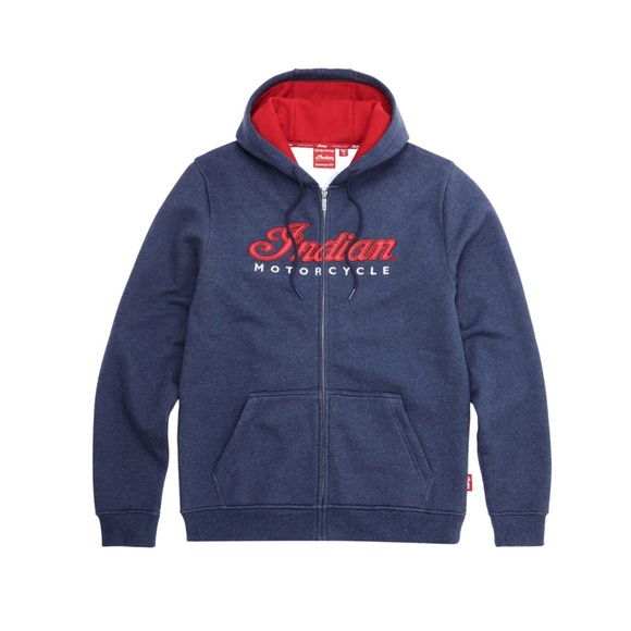 Indian Motorcycle Women’s USA Flag Hoodie, Navy - Small (NWT/NIP) - Picture 2 of 8